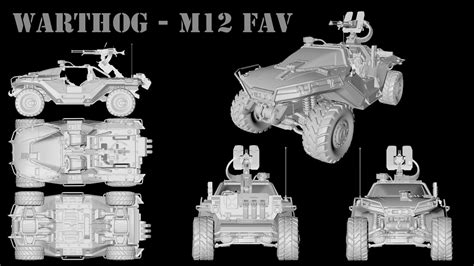 Warthog - M12 FAV (Halo 4) by Jamezzz92 on DeviantArt