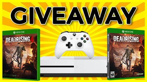 Giveaway Dead Rising 4 + Xbox One S vs Xbox One - YouTube