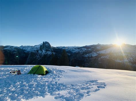 Winter camping and snowshoeing in Yosemite NP : r/CampingandHiking