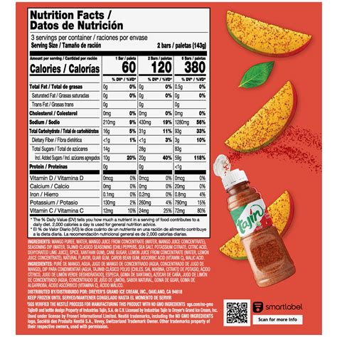 Tajin Nutrition Facts | Besto Blog