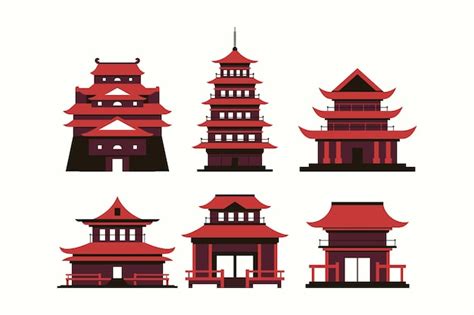 Japanese castle Vectors & Illustrations for Free Download | Freepik