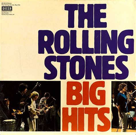 The Rolling Stones - Big Hits (Vinyl, LP, Compilation, Club Edition, Reissue) | Discogs