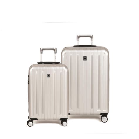 DELSEY - Delsey Paris Titanium 2-Piece Hardside Spinner Set (Carry-On ...