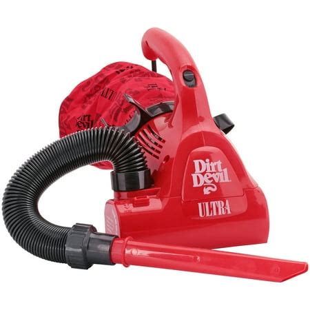 Dirt Devil Ultra Corded Bagged Hand Vacuum, M08230RED - Best Handheld Vacuums