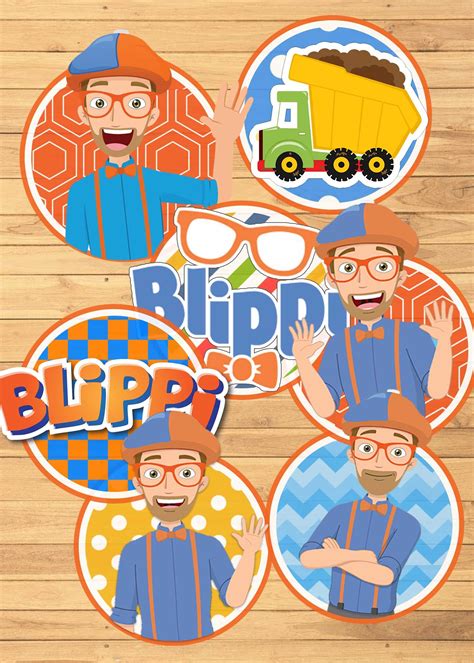 Free Blippi Birthday Printables