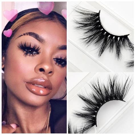 Visofree Eyelashes Mink Eyelashes Criss cross Strands Cruelty Free High ...