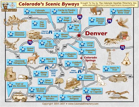 DENVER MAP TOURIST - TravelsFinders.Com