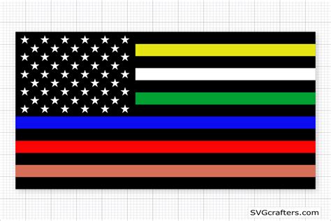 First Responder Svg, American Flag Svg Graphic by SVGcrafters ...