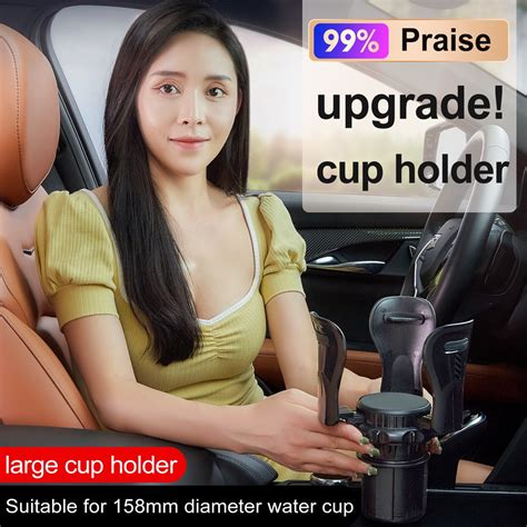 Car Modified Extension Cup Holder Modified Coaster Car Retractable ...