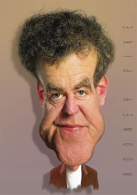 Rodney Pike Humorous Illustrator: Jeremy Clarkson ~ Caricature Study