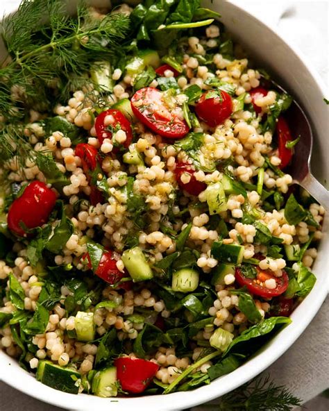 Pearl Couscous Salad – Tastes Like Happy – Food & Recipe Blog