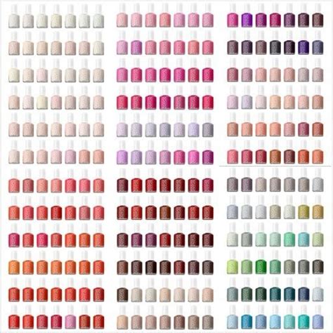 Essie nail color chart | Essie nail polish colors, Essie nail polish, Essie nail