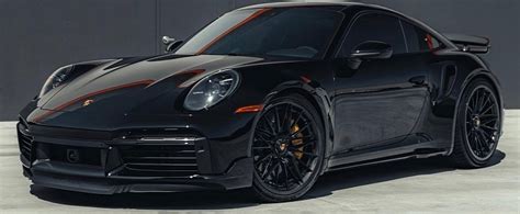 Custom Porsche 911 Turbo S Hides a Cool, Staggered Forged Carbon Fiber ...