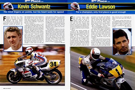 3rd Place ... Eddie Lawson | Cycle World | JULY 1989