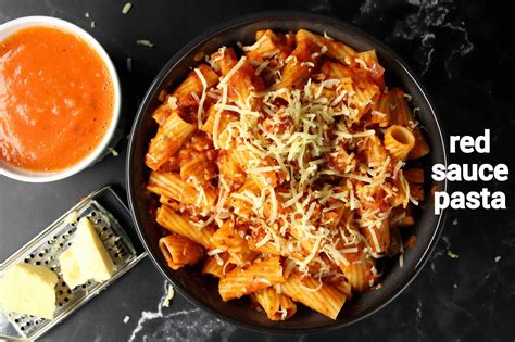 red sauce pasta recipe | how to make classic tomato sauce pasta recipe