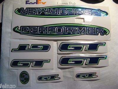 GT BMX Performer decals stickers NOS | #172643327