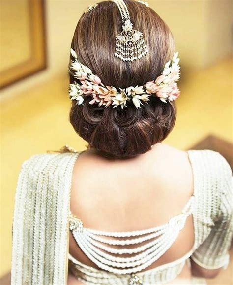 Bun Hairstyle Indian Wedding Pin By Haniya Malik On Hair Styles ...