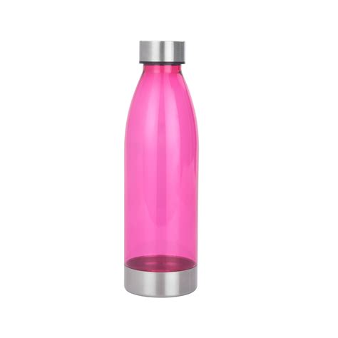 Mainstays 22 oz Pink Plastic Water Bottle with Screw Cap - Walmart.com