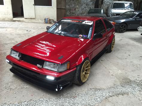 Toyota Corolla AE86 V8 Turbo 446bhp full comp spec drift car for sale £ ...