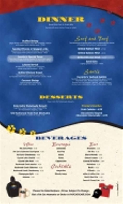 Fat Cats Menu Avila Beach