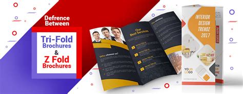 Tri-Fold vs Z-Fold brochures: Things you need to know - ProglobalBusinessSolutions