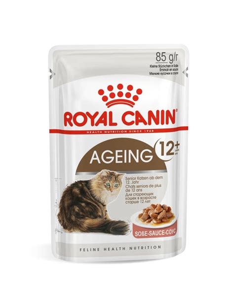 Royal Canin WET FOOD - Ageing +12 Years 85gr (pouches) - zooandpet