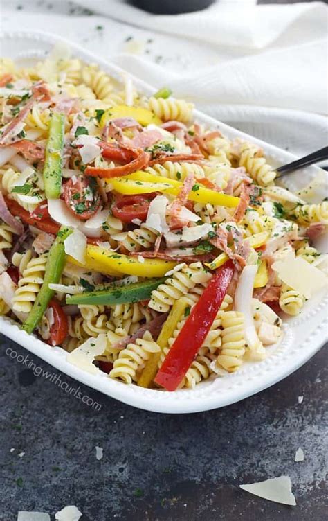 Antipasto Salad - Cooking With Curls