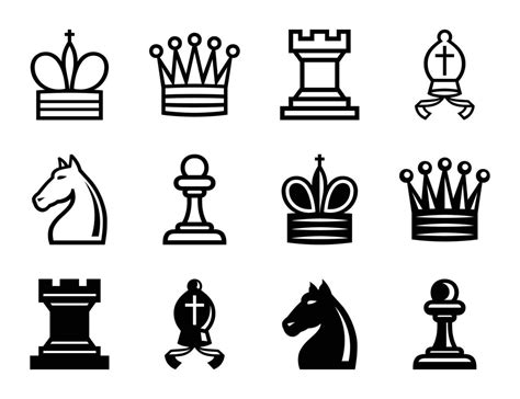 chess icon vector. chess icon vector illustration 3444481 Vector Art at ...