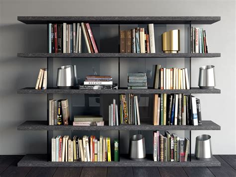 Beekman Gray Oak Bookcase | Las Vegas Furniture Store | Modern Home ...