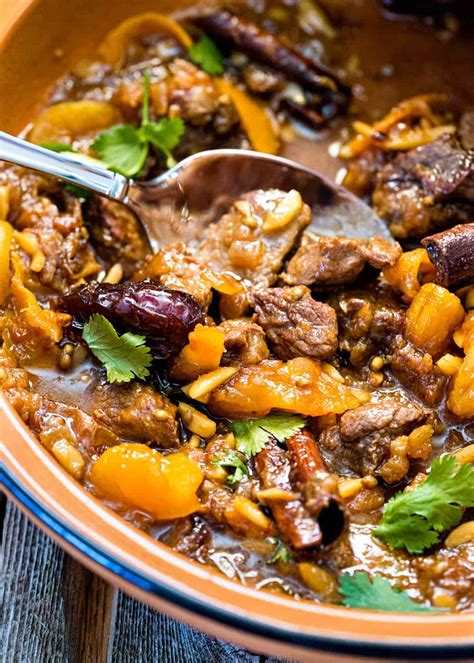 Lamb Tagine with Apricots + Video | Silk Road Recipes