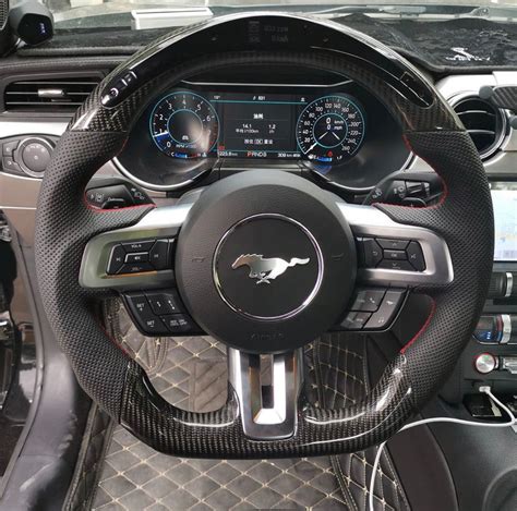 2018+ Ford Mustang Carbon Fiber Steering Wheel – CarbonSteer