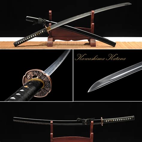 Handmade 1060 High Carbon Steel Real Japanese Ninja Samurai Sword Katana Sharp Edge Blade Ready ...