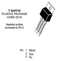 LM317T Datasheet - Positive Voltage Regulator - Motorola