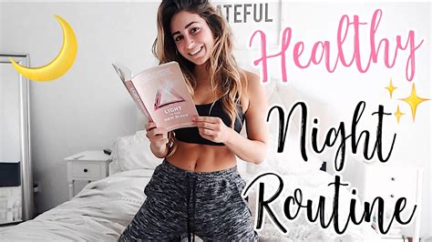 My Healthy Night Routine 2018! - YouTube