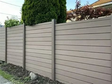 Multi-Colored Composite Fencing (WPC Fence) - UNIFLOOR