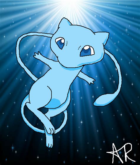 Shiny Mew by Angel-star143 on DeviantArt