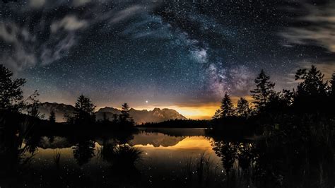 landscape, night sky, dark, nature, sky, HD Wallpaper | Rare Gallery