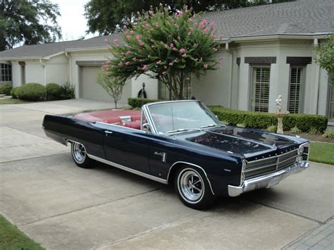 1967 PLYMOUTH SPORT FURY III CONVERTIBLE - 63,000 ORIGINAL MILES ...