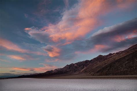 Sunset at Badwater Basin Photograph by Alinna Lee - Fine Art America