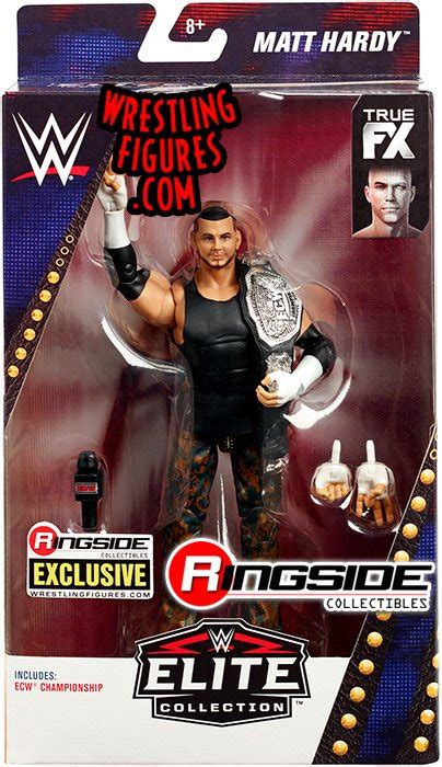 ECW Matt Hardy - Ringside Collectibles Exclusive WWE Toy Wrestling ...