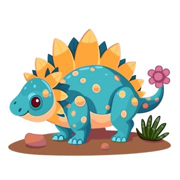 Ankylosaurus Clipart Cute Cartoon Dinosaur Cartoon For Desktop Vector ...