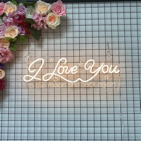 I Love You Neon Sign Neon Sign Personalized Gifts - Etsy