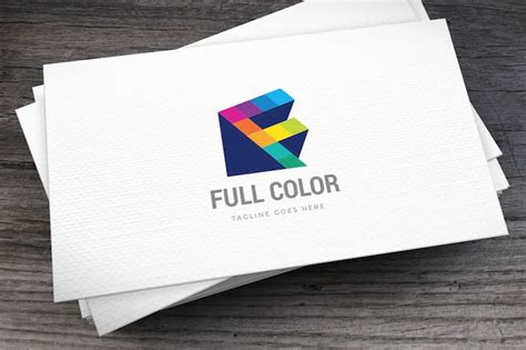 Full Color Letter F Logo Template by empativo on Envato Elements