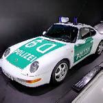 Porsche 911 Carrera Coupe "Polizei" in Stuttgart, Germany (Google Maps)