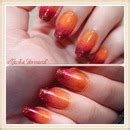 Ombre nail art | Marika B.'s Photo | Beautylish
