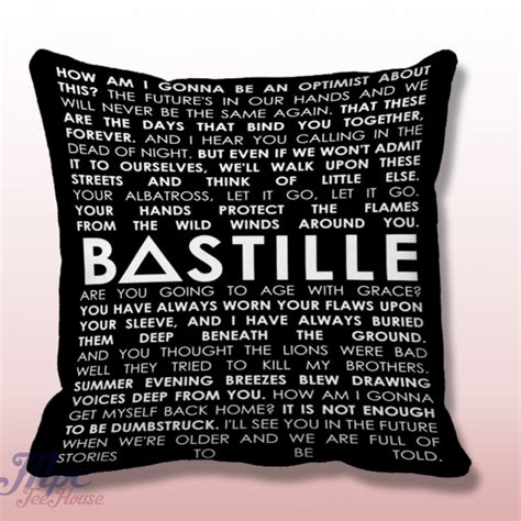 Bastille Pompei Decoratice Throw Pillow Cover – Mpcteehouse: 80s Tees