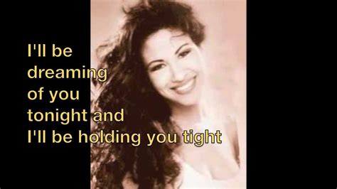 Selena Quintanilla Dreaming Of You Lyrics