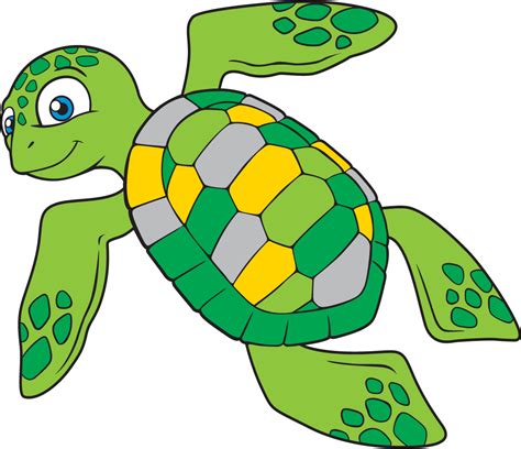 Sea Turtle Clip Art Vector Graphics Illustration Sea Turtle Clipart ...