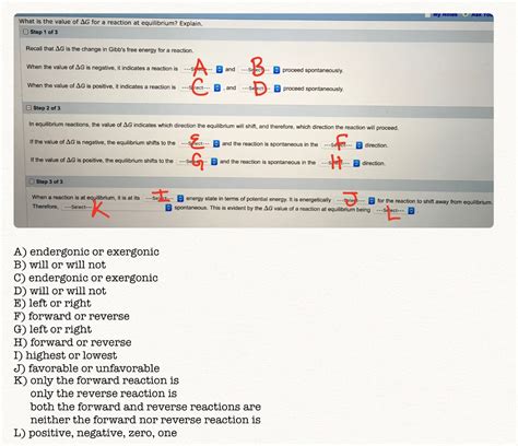 Solved What is the value of Delta G for a reaction at | Chegg.com