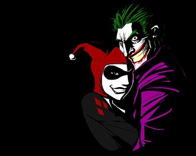 HD wallpaper: Joker And Harley Cosplay Of Alex Ross’s Game With The Devil Hd Desktop Backgrounds ...